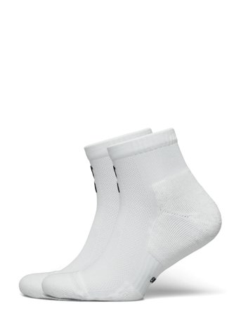 On Core Run Sock Mid 2P - White - 47-49