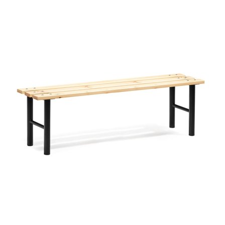 Changing room bench STADIUM, 1500x360x430 mm