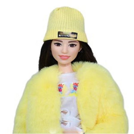 Dukkestrikket hue vinterhuer 8 8