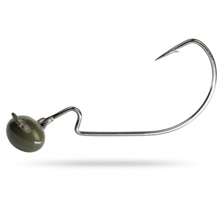 Söder Tackle Tungsten Swing Football Jig Head Green 3/0 - 21g