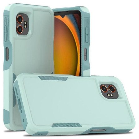 Kompatibelt Skal för Samsung Galaxy XCover7 Pro, 2 i 1 PC + TPU Stötsäkert Telefonskal