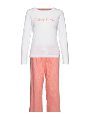 L/S Pant Set Pyjamas Rosa Calvin Klein