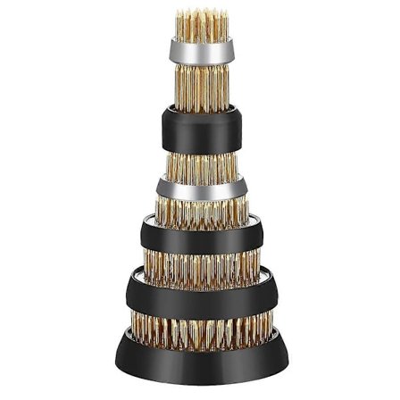 6 kpl Kukka Samakoita Pyöreä Messinki Kukka Samakot Kukka Pidike Japanilainen Ikebana Maljakko Kenzan Kukka-asetelma Kukka Kiinteät Työkalut