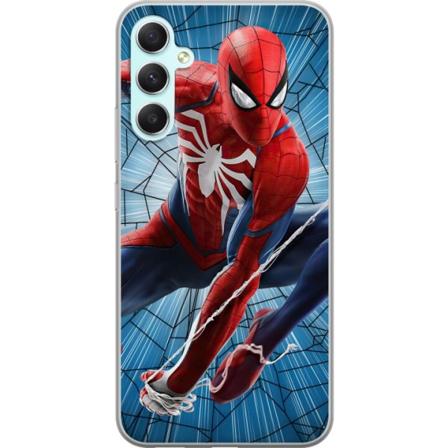 Samsung Galaxy A34 Gjennomsiktig deksel Spiderman