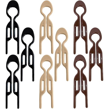9 stk. franske hårnåle til kvinder, fransk twist hårnål, hårklemmer til styling, hårnåle