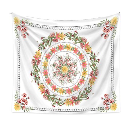 1 stk. Stof Vægtapet, Dekorativ Vægklud Vægophæng, Psy