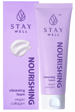 Stay Well Nourishing Cleansing Foam Vegan Collagen Rengöring Dam ONESIZE