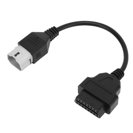 Suzuki Motorsykkel OBD2 Kabel 6pin OBDII Diagnostisk Test Koblingsadapter Erstatning