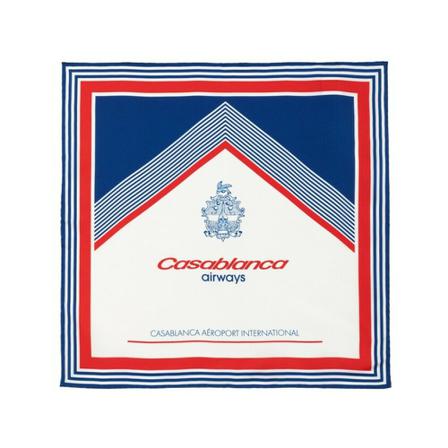 Casablanca, Silky Scarves Wit, unisex, Maat:ONE Size,print