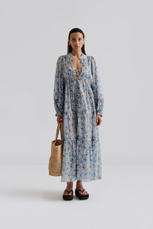 Malina - Alouette kaftanklänning - S/M - Ditsy