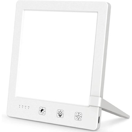 10 000 LUX Ljusterapilampa, Ljusterapilampa med Timerfunktion A