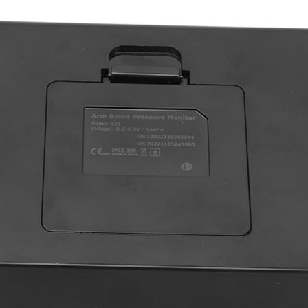 Blodtrykksmåler for Overarmen, Lett Automatisk BP-Monitor med LED-Skjerm, Digitalt Blodtrykksapparat for Hjem, Sykehus og Kontor