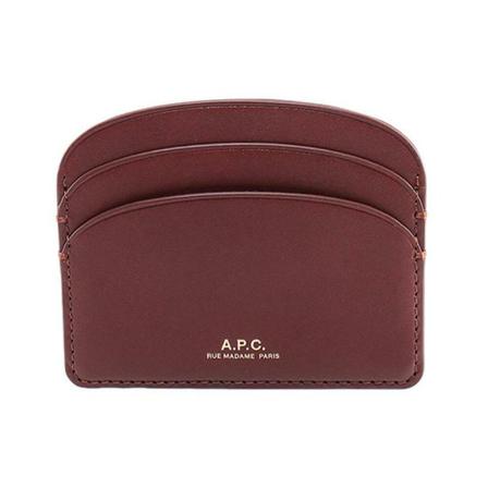 A.p.c., Card Holder Brązowy, Kobieta, Rozmiar: ONE Size
