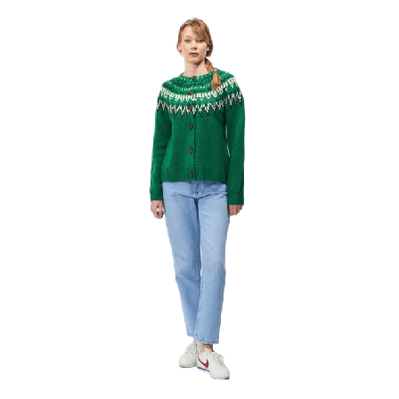 Jumperfabriken Joelle Cardigan Blusar Dam Grön XS