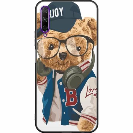 Honor 9x Pro Svart Skal Fashion Bear