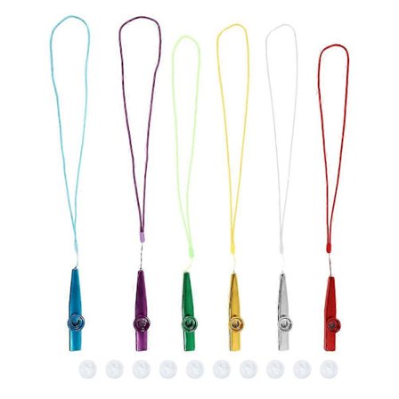 Fløyte Barn Liten Kazoo Instrument Kazoo Leke Metall Kazoo Party Kazoo Kazoo Nøkkelring