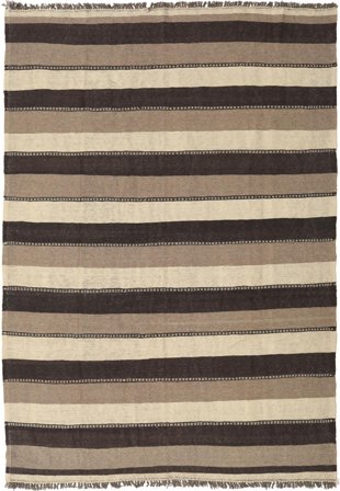 Kilim Rug Hand Woven 180X255 Orange/Brown Persia