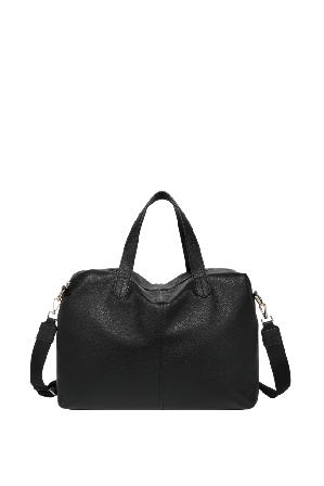 Noella Holdall Medium Weekend Bag - Black Leather Look Weekendväskor Dam Svart ONESIZE