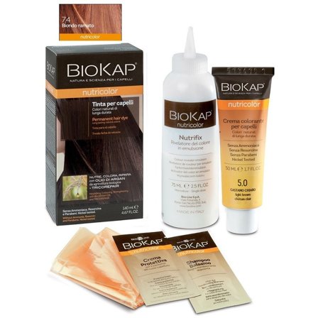 Biokap Nutricolor Tinta Capelli 7,4 Biondo Ramato