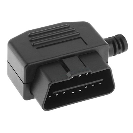 16-bens OBD2-scanneradapter Nem opsætning Hurtig signaloverførsel Universal bildiagnosestik