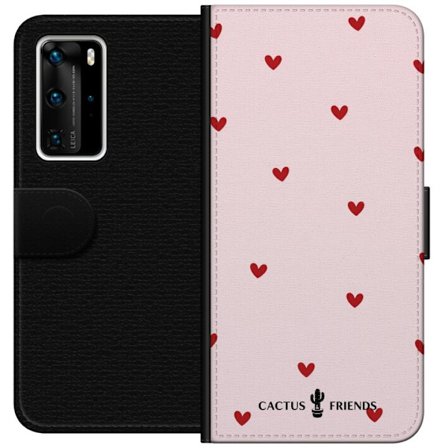 Yhteensopiva Lompakkokotelo Huawei Huawei P40 Pro Cactus and Friends – HeartSprinkle