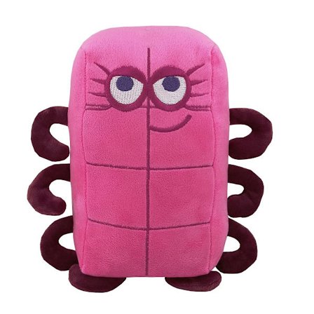 Numberblocks Plussjeleker Utdannende Myke Stoffdyr Nummerblokker Dukker Gaver