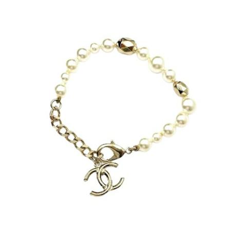 Chanel Vintage - Vintage Smycken - Vit - Dam - Storlek: One Size, Dam, Storlek: ONE SIZE