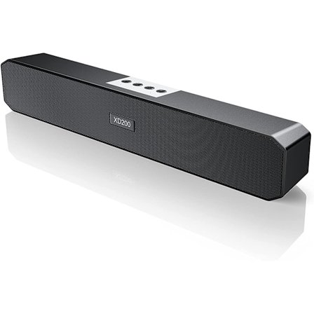 Super-bærbar Bluetooth-højttaler med 15 timers spilletid til tv'er