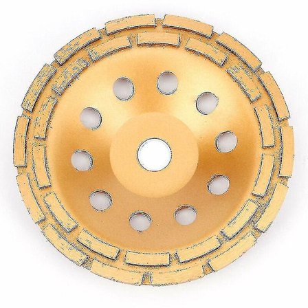 Diamantslipeskive 230 X 22.2 Mm - Turbo Diamantkopphjul For Betong, Granitt, Stein