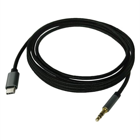 ROLINE Cableadapter USB C - 3.5mm,