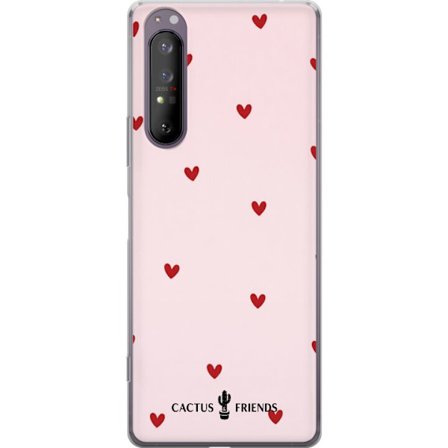 Yhteensopiva Puhelinkuori Sony Sony Xperia 1 II Cactus and Friends – HeartSprinkle