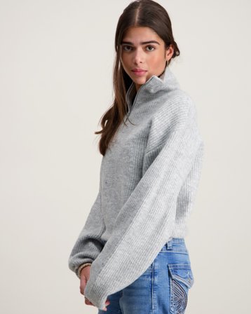 Grunt Suso Knit Grå Trøjer Pige - Kids Brand Store