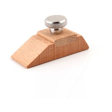 Generisk treslipekloss, håndlaget lærhåndverk slipemiddel - Lærpoleringsverktøy - DIY kant slipeverktøy