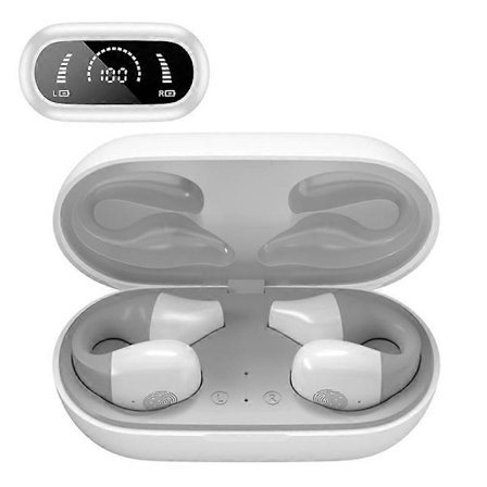 Type D S03 TWS Bluetooth 5.2 Korvaklipsikuulokkeet Digitaalinen näyttö Älykäs kosketus Langaton stereomusiikki