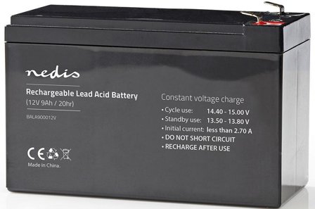 Lyijyhappoakku 12V 7,2Ah