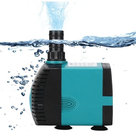 1 stk., 450l/t Dykpumpe, 6W Mini Dykpumpe, Akvariepumpe, Akvariecirkulationspumpe