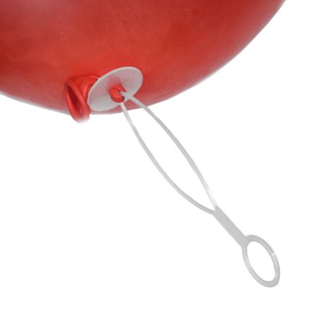 Ilmapallon Sulkija Läpinäkyvä 10-pakkaus