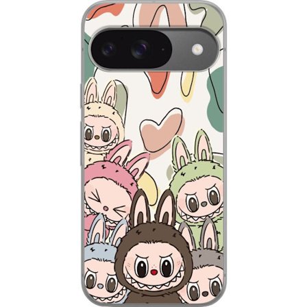 Yhteensopiva Puhelinkuori Google Google Pixel 9 Hirviöfiguuri Keräilyvinyyli Leikkikalu