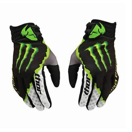 Monster Energy Hansker, Motorsykkel Endurance Hansker, for Sykling Terrengsykkel Hansker, Fitness Unisex, M