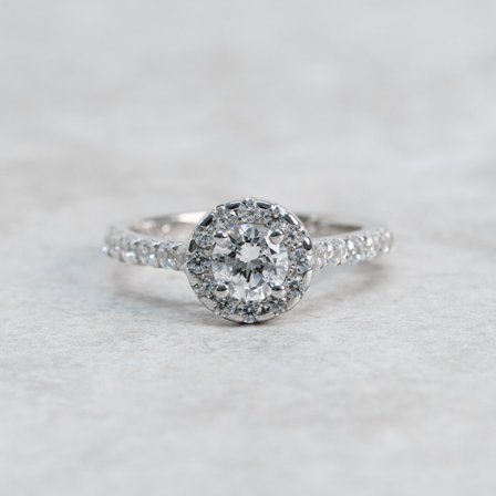 Förlovningsring Schersmin, 18K Vitguld - Förlovning- och vigselringar