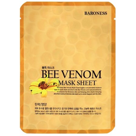 BARONESS Bee Venom Mask Sheet,21g - Mask med biprodukter från bin