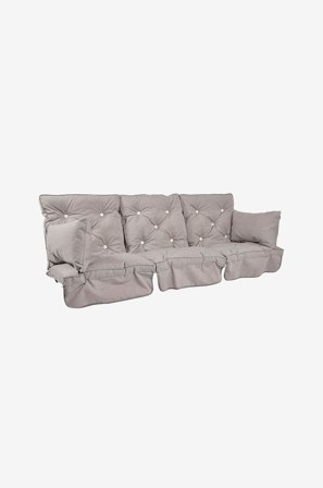 Fritab - Hengekøye putesett flock - Grå - Hammockputer - Fra Homeroom