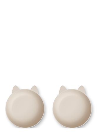 Solina Bowl 2-Pack Home Meal Time Plates & Bowls Plates Creme Liewood