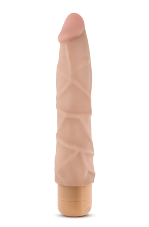 Dr. Skin Cock Vibe 1 19,5 cm Dildo med vibrator - Blushme.se