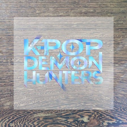 K-Pop Demon Hunter Tecknade Strykapplikationer & Värmeöverföringsetiketter för DIY-kläder - Anpassade designer