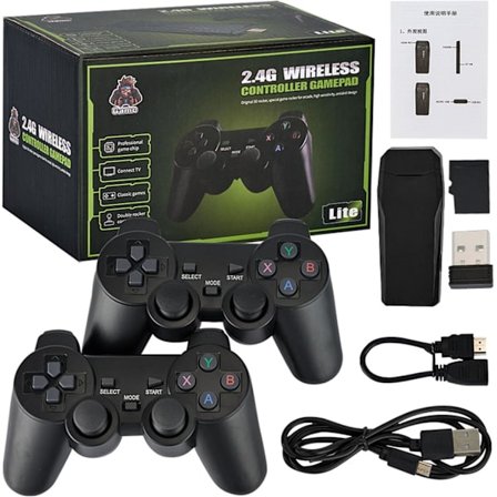 2025 Nyeste Modell Retro Spillkonsoll, 2025 Ny Spillkonsoll 4k 60 000 Spill, Retrodock Pro Konsoll, Retro Spillkonsoll, Plug and Play 4k Spill