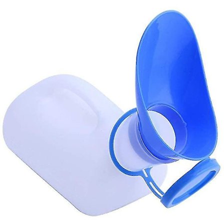 1000 ml Unisex Virtsapullo Kannettava Hätä-wc