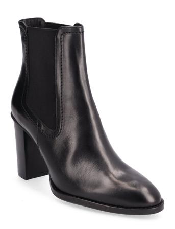 Booties Shoes Boots Ankle Boots Ankle Boot - Heel Sort Billi Bi