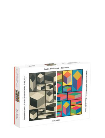 Moma Sol Lewitt 2 Sided Puzzle Home Decoration Puzzles & Games Multi/mønstret New Mags