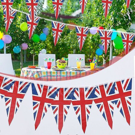 30 stk. Union Jack Vimpler Fest Jubilæumsgade Begivenhed Flagbanner